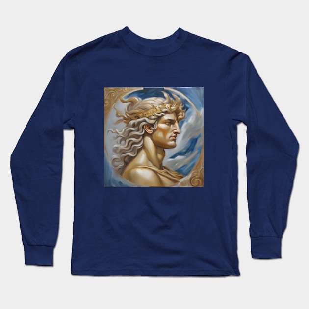 Greek God Long Sleeve T-Shirt by designr-shop